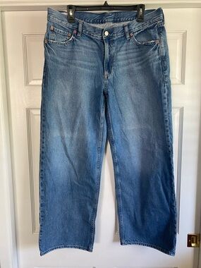 GAP Low Stride Wide Leg Jeans